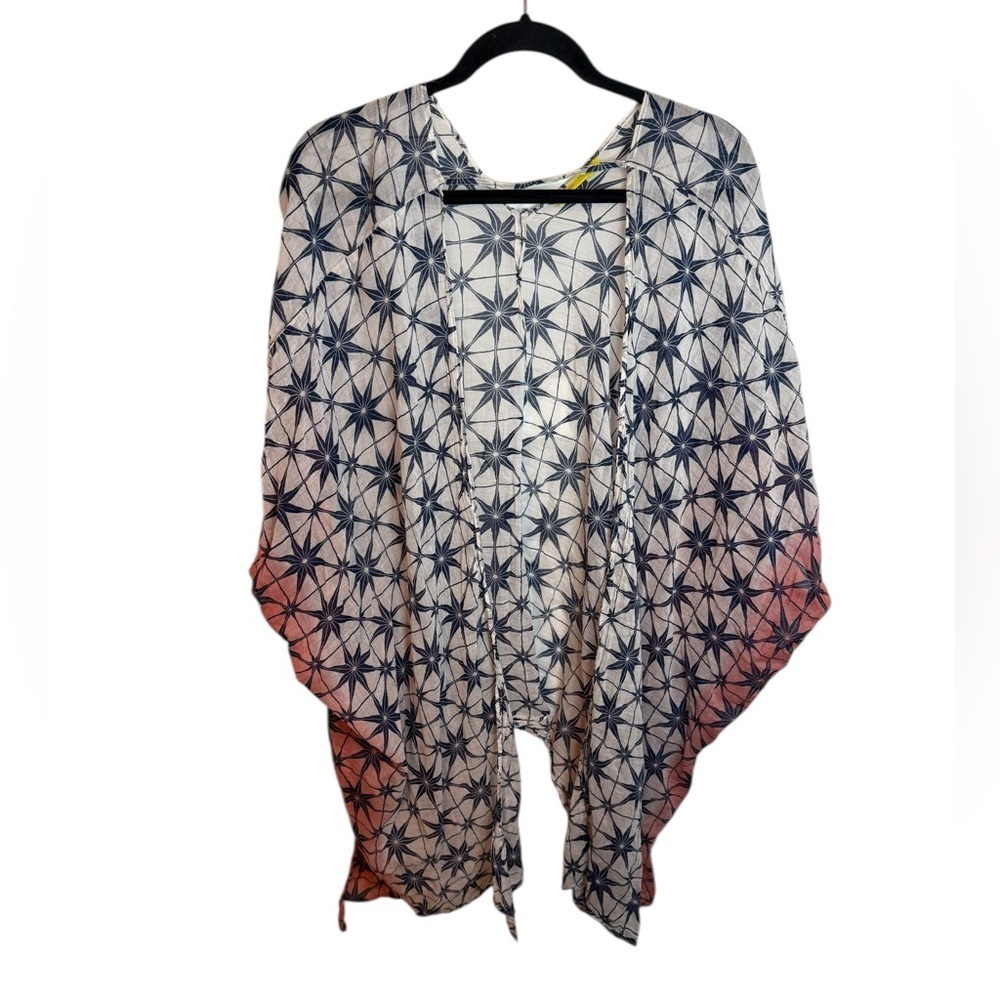 Roberta Roller Rabbit Bohemian Cotton Beach Shrug Cover Up